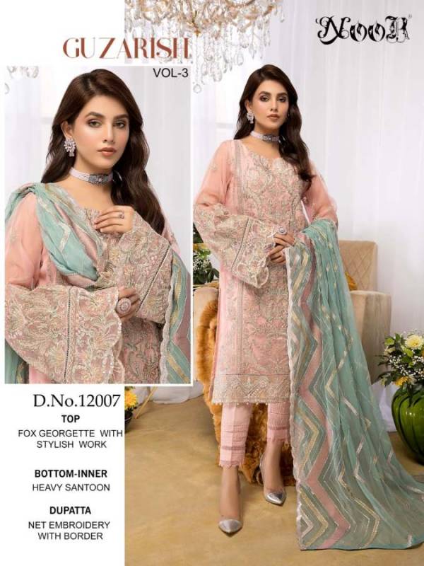 Noor Guzarish 3 Georgette Wear Pakistani Salwar Kameez Collection